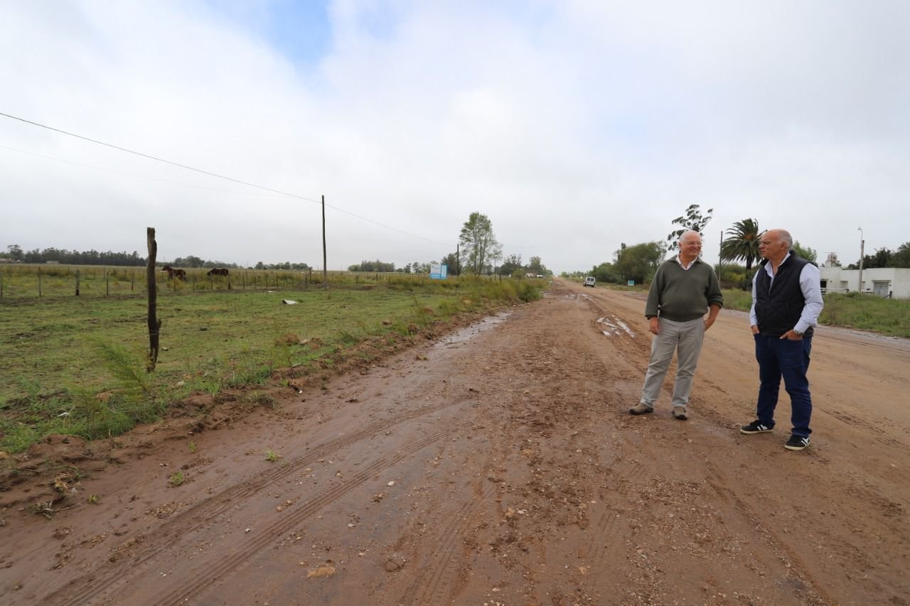 Grindetti inició una gira por el interior de la Provincia con la mirada puesta en la situación económica y la actividad productiva