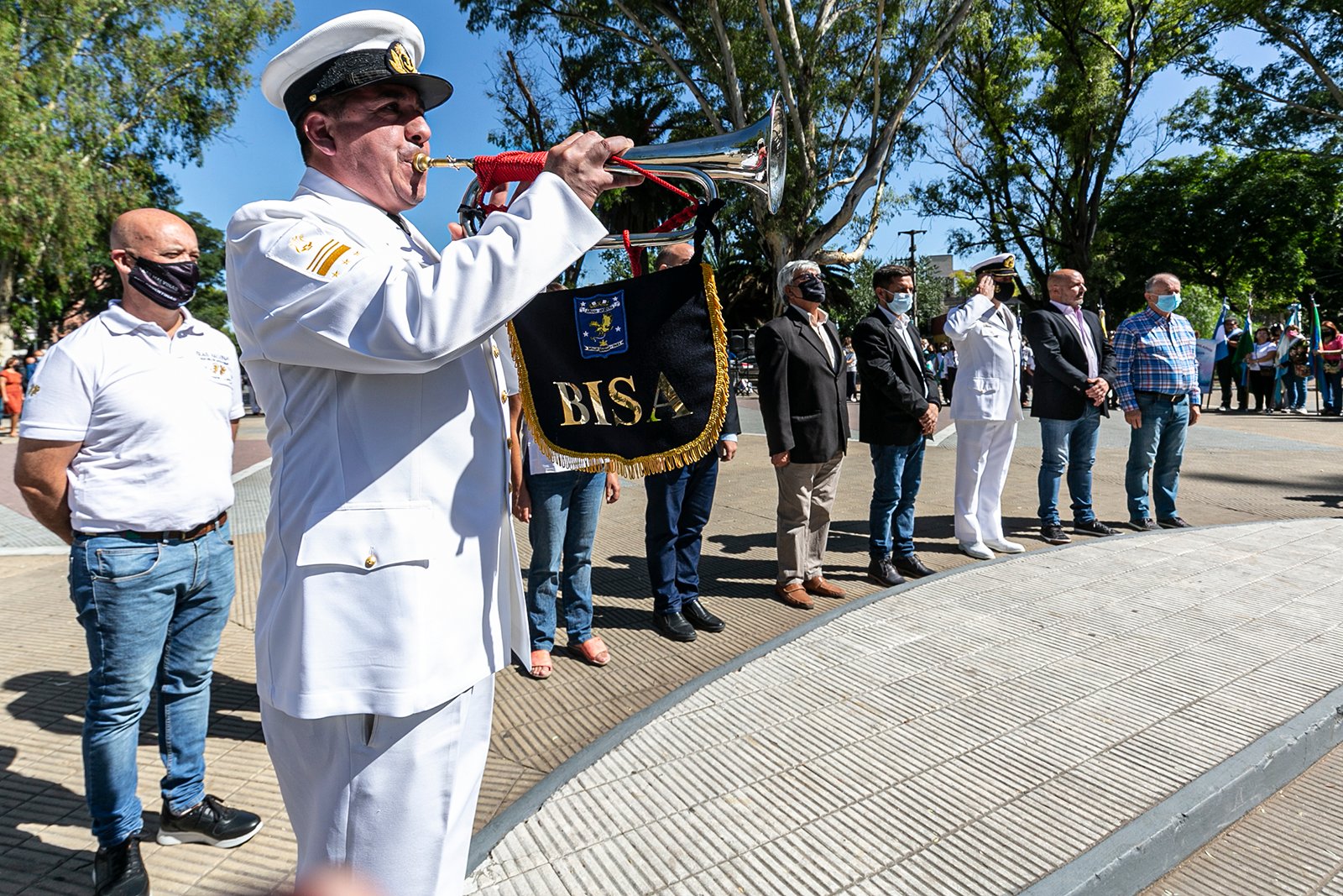 Emotivo Homenaje del Municipio y de su pueblo al Almirante Brown a 165 años de su paso a la inmortalidad