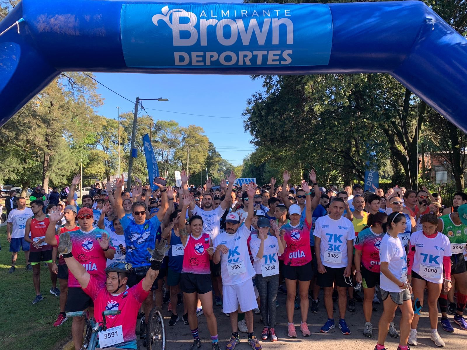 Multitudinaria carrera por La Verdad, La Memoria y La Justicia en Ministro Rivadavia