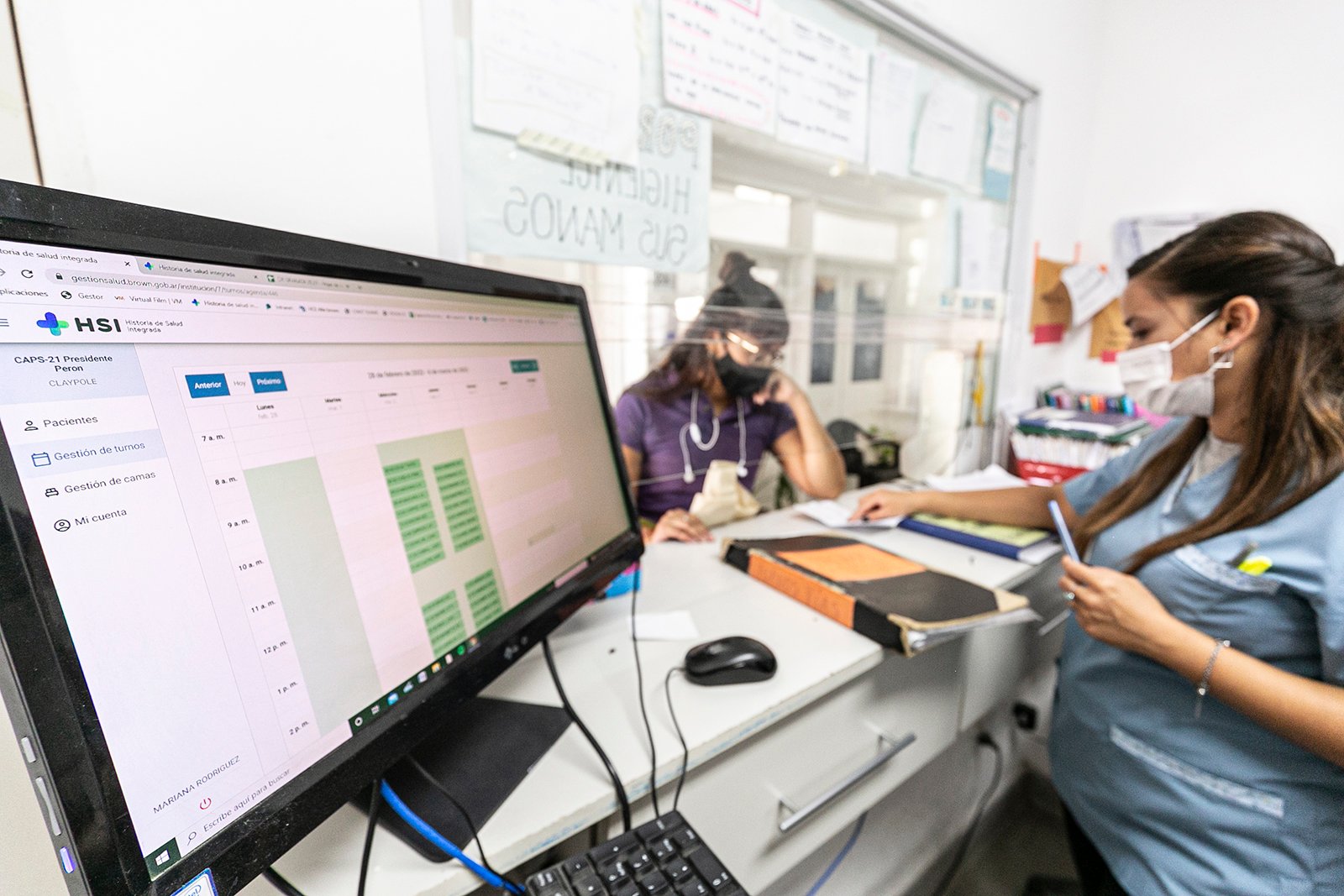 Municipio pionero: en Brown 26 centros de salud implementan la Historia Clínica Digital