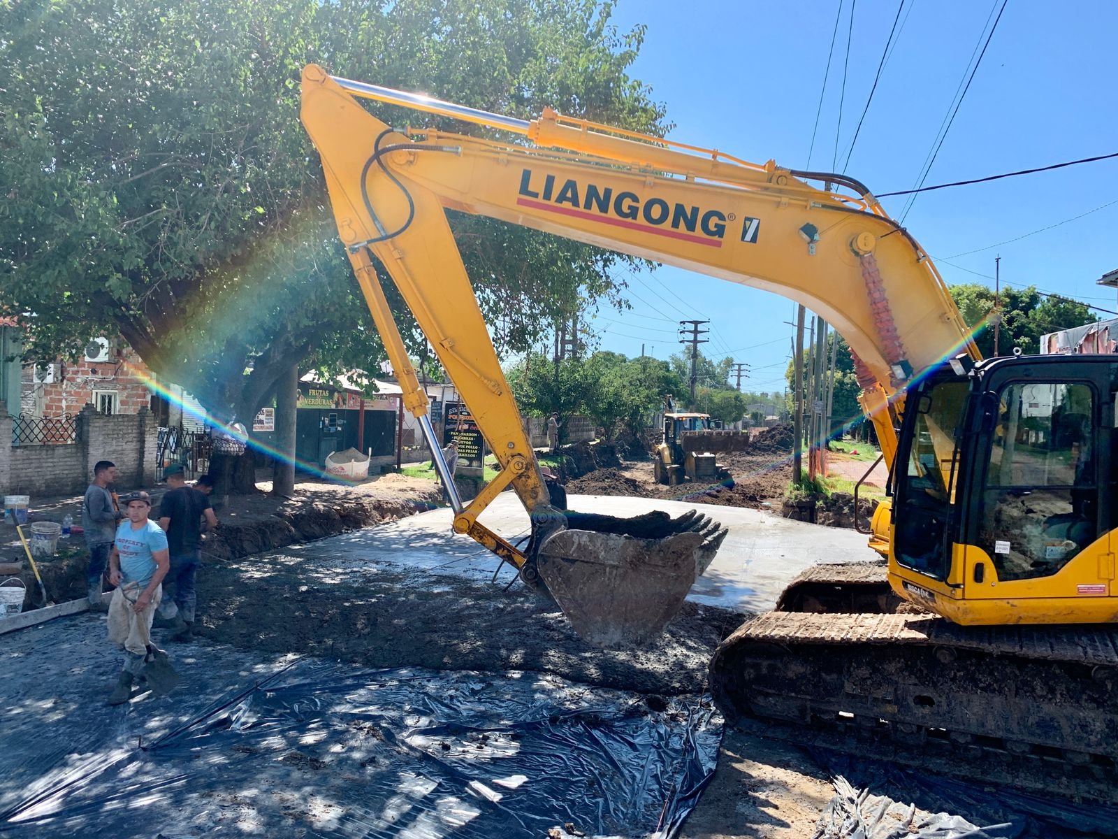 En 2022, el Municipio de Brown ya comenzó a pavimentar otras 600 cuadras