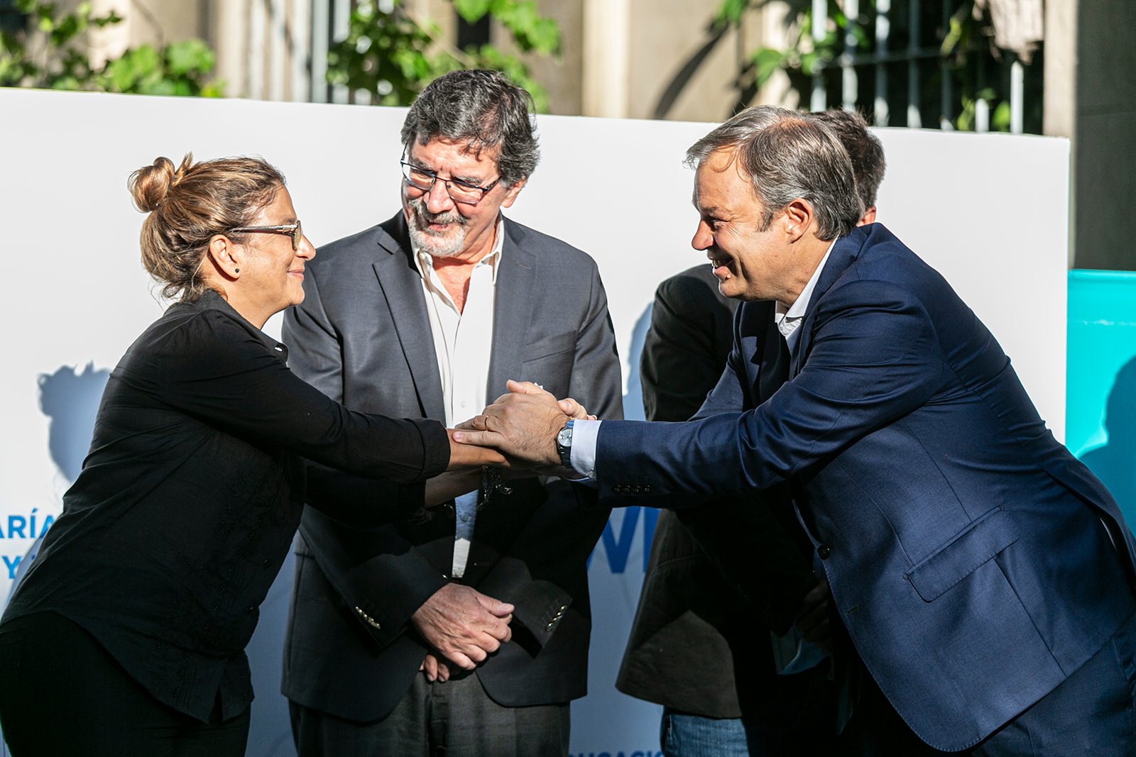 Sileoni, Cascallares y Fabani encabezaron el inicio del ciclo lectivo en la nueva Escuela Técnica N°5