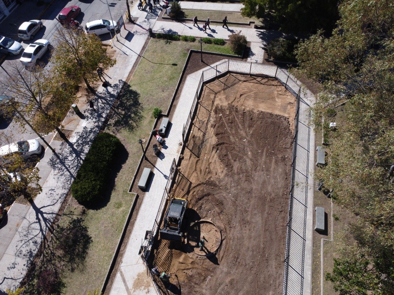 Renuevan los juegos en plazas de Luis Guillón