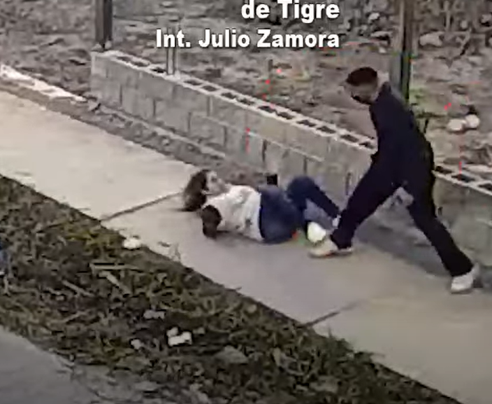 Tigre: delincuente solitario roba a una mujer pero es detenido por la central de monitoreo
