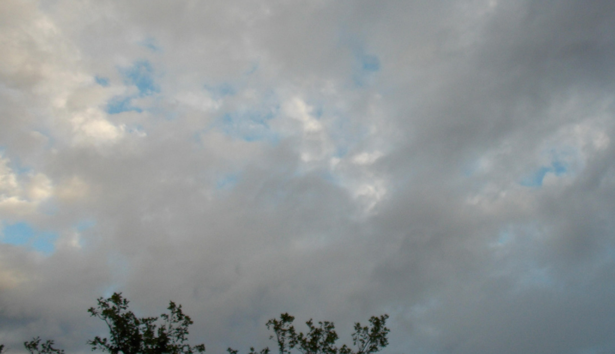 Miércoles con algunas lluvias y una máxima de 27 grados