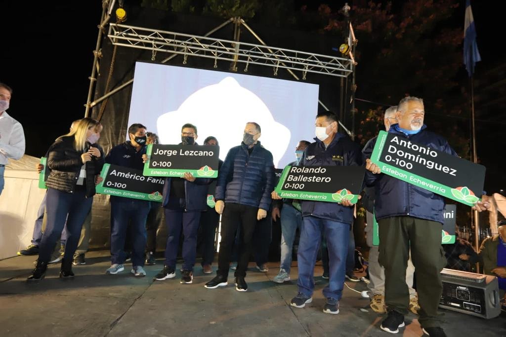 Homenaje: el intendente Fernando Gray anunció que todos los veteranos tendrán una calle o espacio de Esteban Echeverría con su nombre