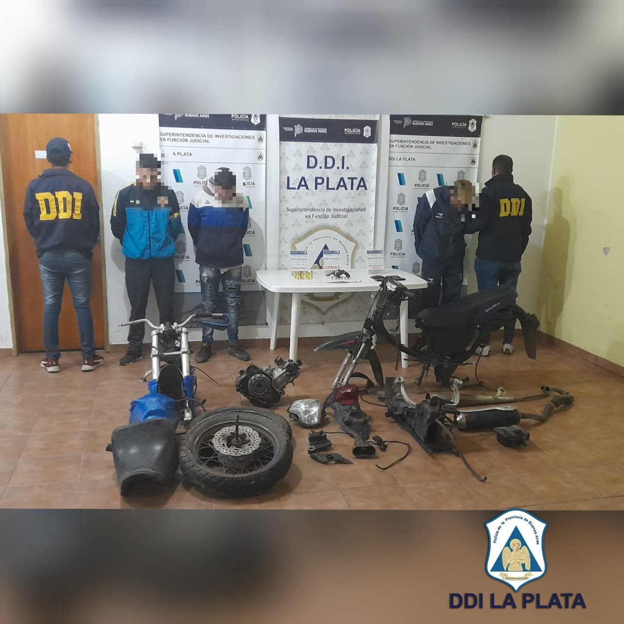 Cae peligrosa banda de motochorros