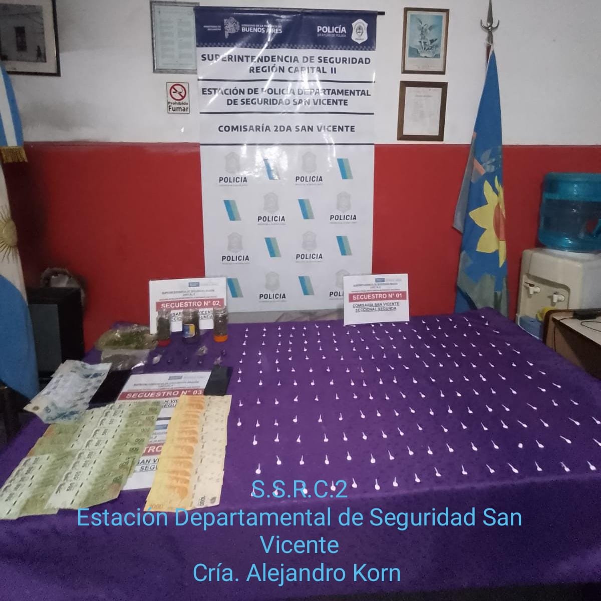 Dan con punto de venta de drogas en Alejandro Korn