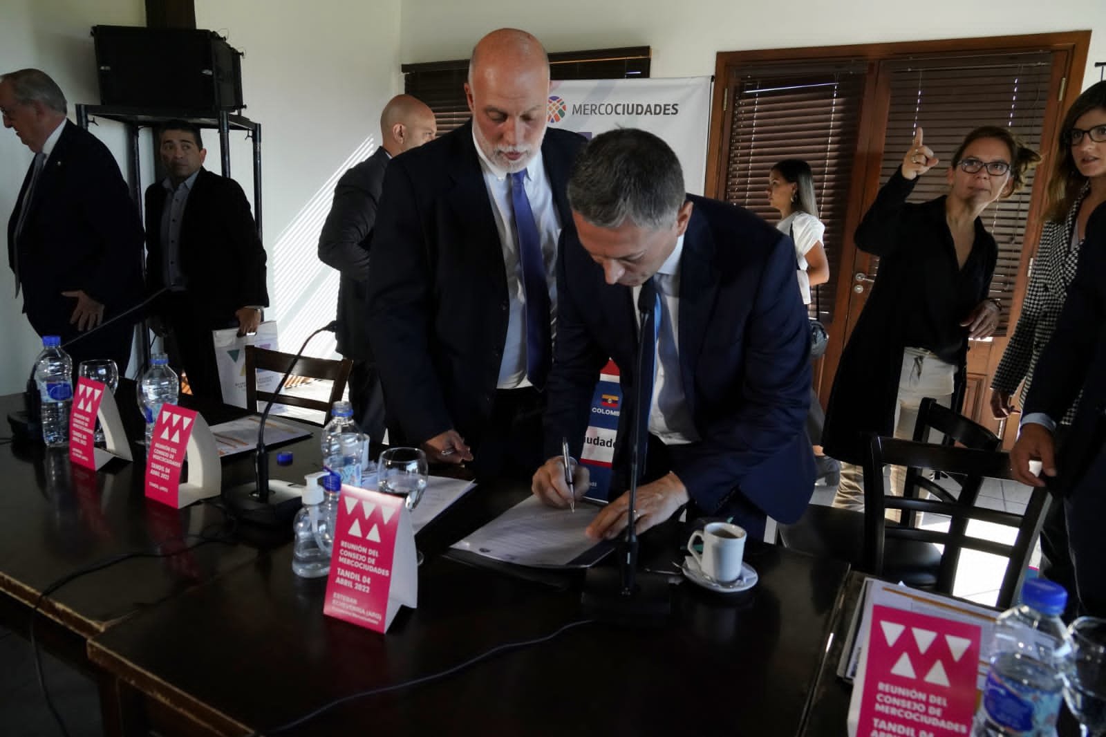 Fernando Gray participó de la primera reunión 2022 del Consejo de Mercociudades