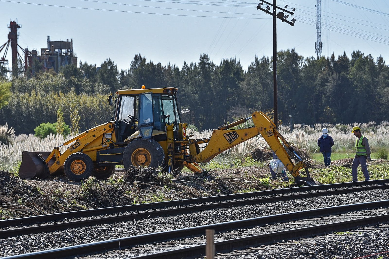 Comenzó la construcción de la nueva parada ferroviaria del Hospital Regional de Cañuelas
