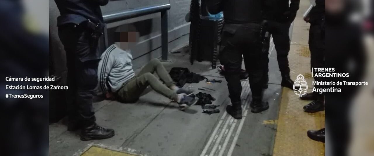 Estación Lomas de Zamora: robó pertenencias que había olvidado un pasajero, pero fue detenido