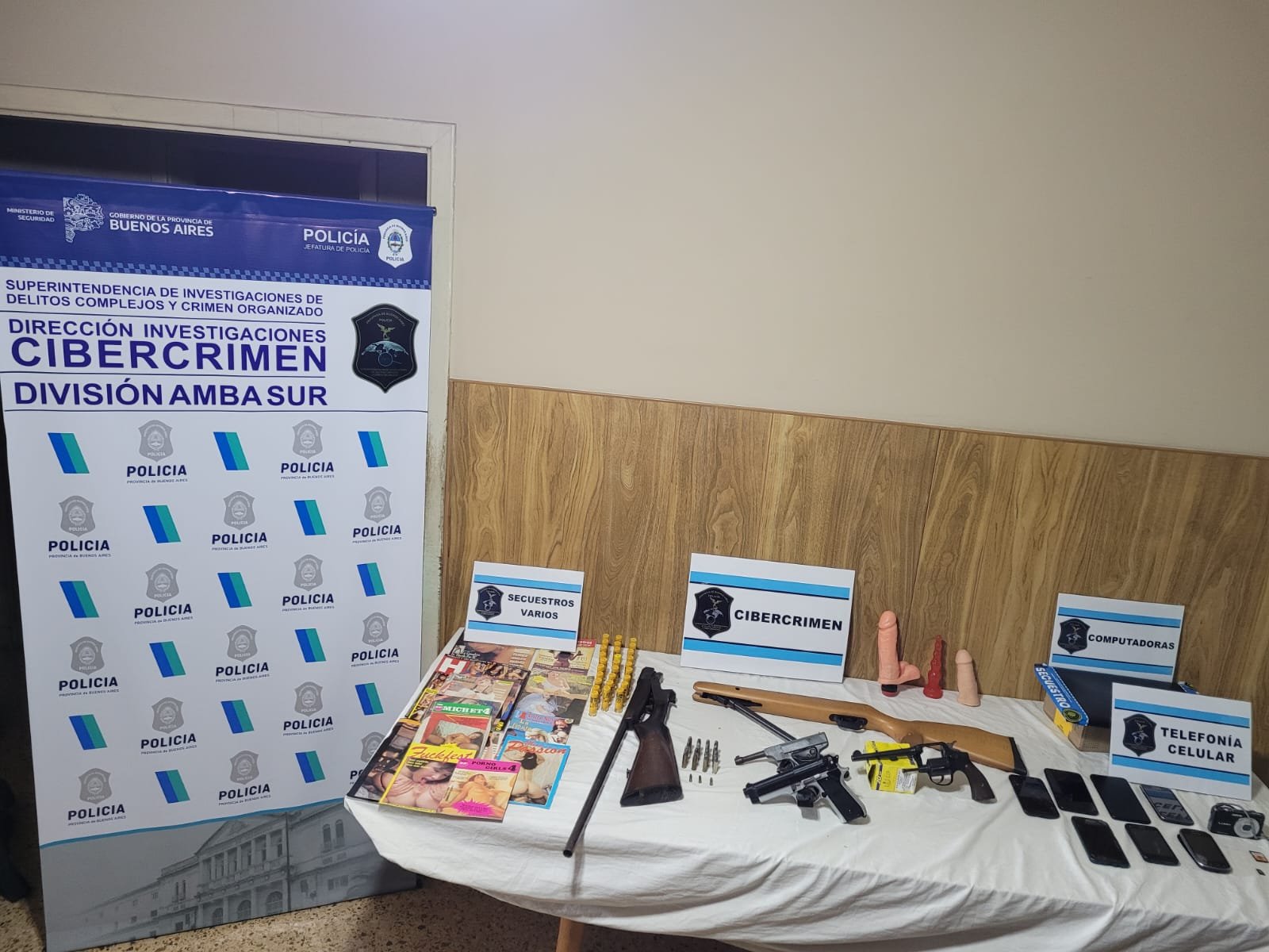 Berazategui: caen groomers y depredadores sexuales