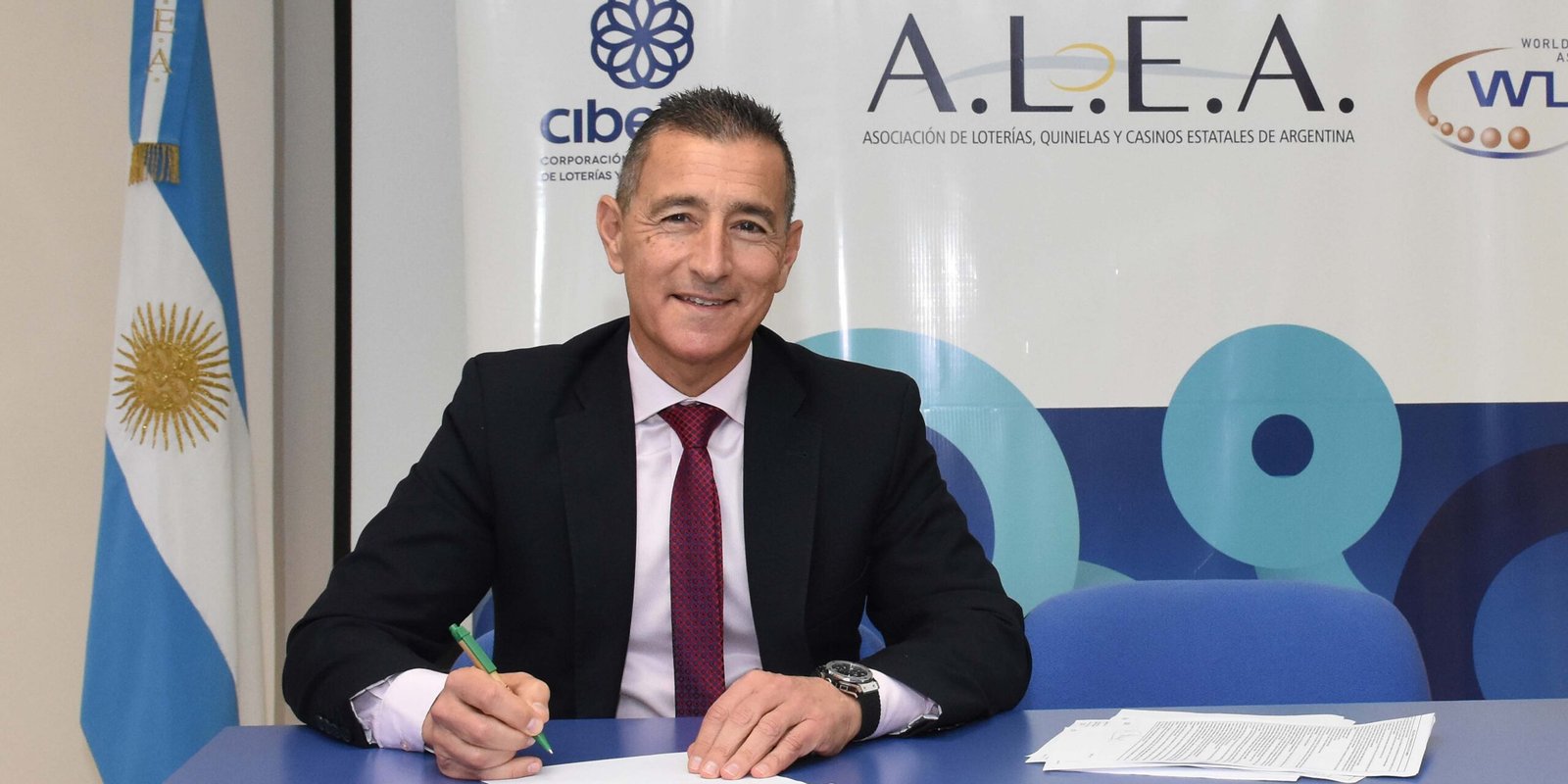 Período 2022 – 2023: Omar Galdurralde asumió como presidente de la Asociación de Loterías, Quinielas y Casinos