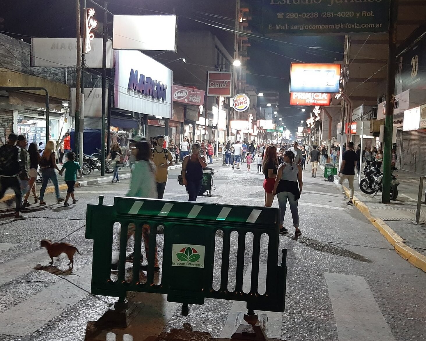 Día del Padre: para fomentar el comercio, Alem de Monte Grande y Evita de El Jagüel serán peatonales