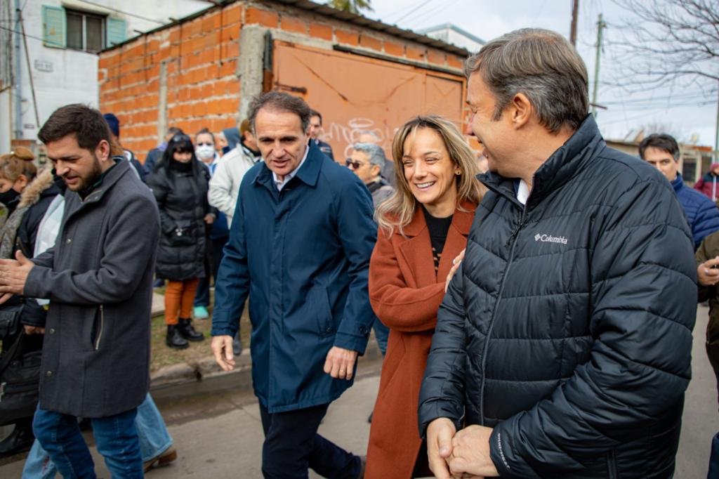 Malena Galmarini, Katopodis, Cascallares y Fabiani habilitaron una red secundaria cloacal para 3000 habitantes de San José