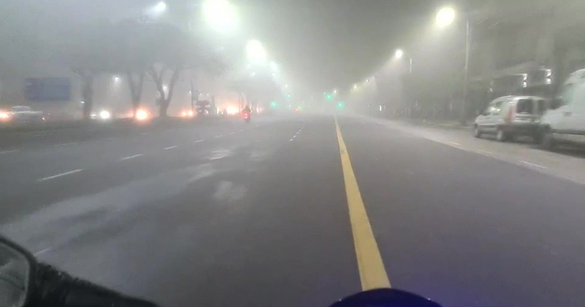 Jornada con neblinas y una mínima de 8 grados