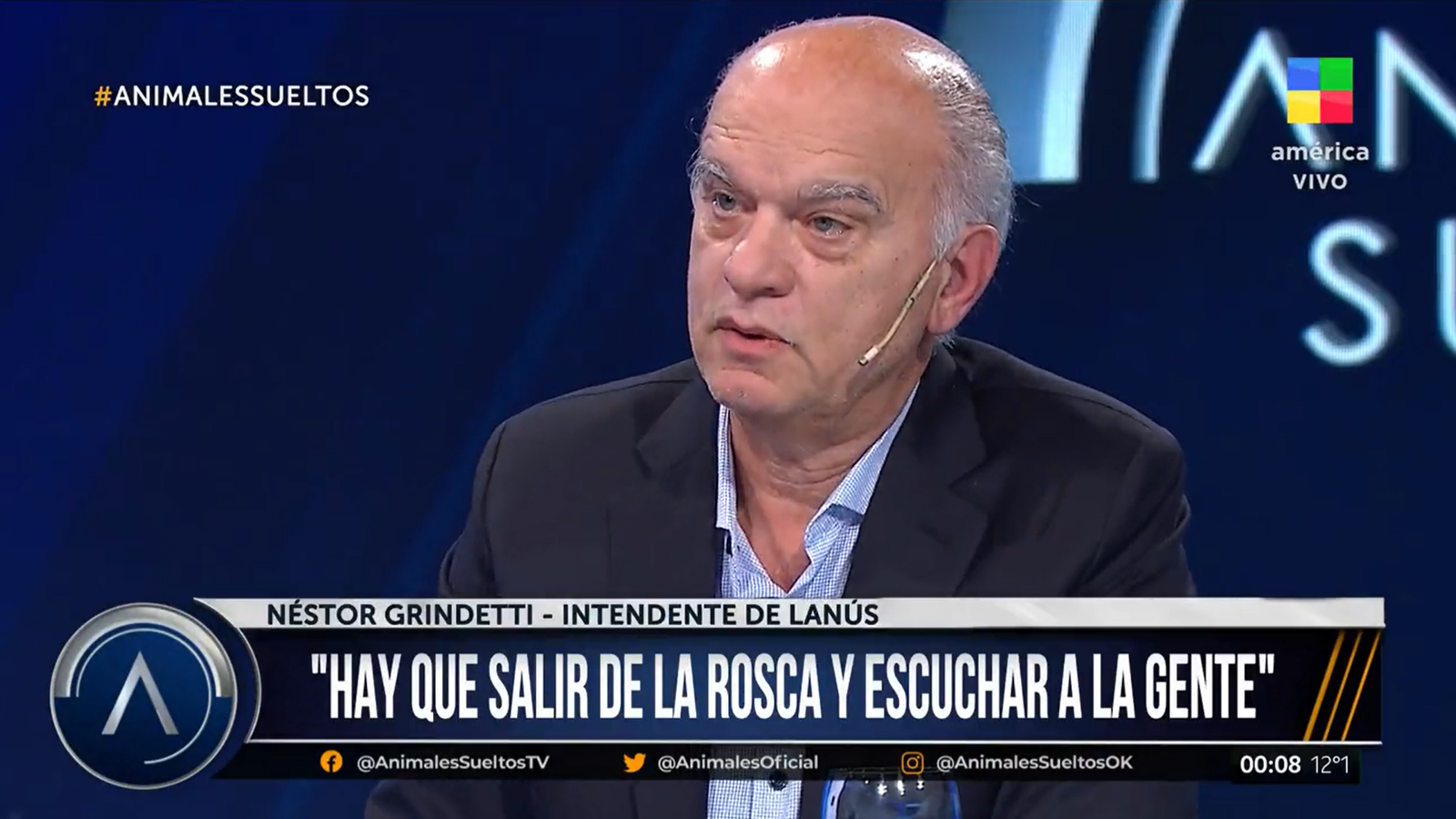 Néstor Grindetti: «Qué importa si se va Guzman o no, el problema es que no hay un plan»