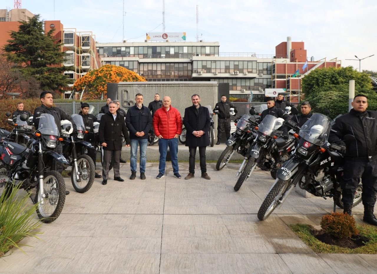 Lanús llegó a 240 móviles en el área de Seguridad Ciudadana