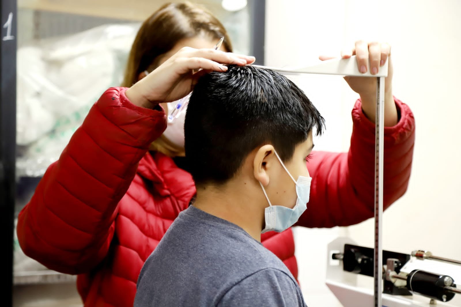 Control de salud para niñas y niños en 9 de Abril