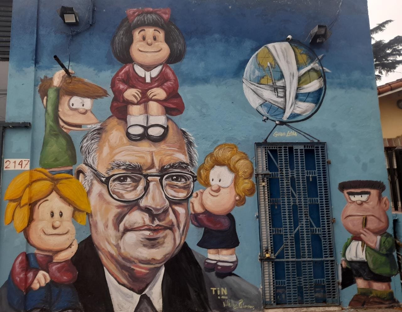 A 90 años de su nacimiento, homenaje a Quino con un mural en Mármol