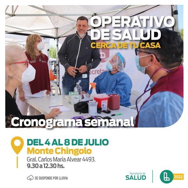 Los operativos de salud estarán en Monte Chingolo durante tres semanas