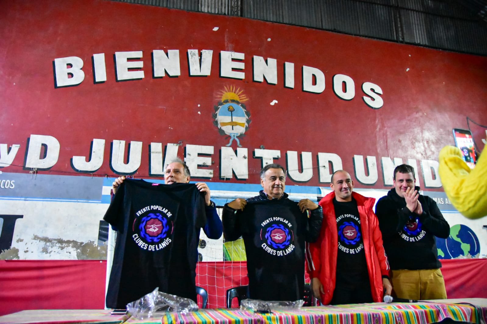 Los clubes barrios de Lanús mantuvieron un encuentro con el subsecretario de Obras Públicas de Nación