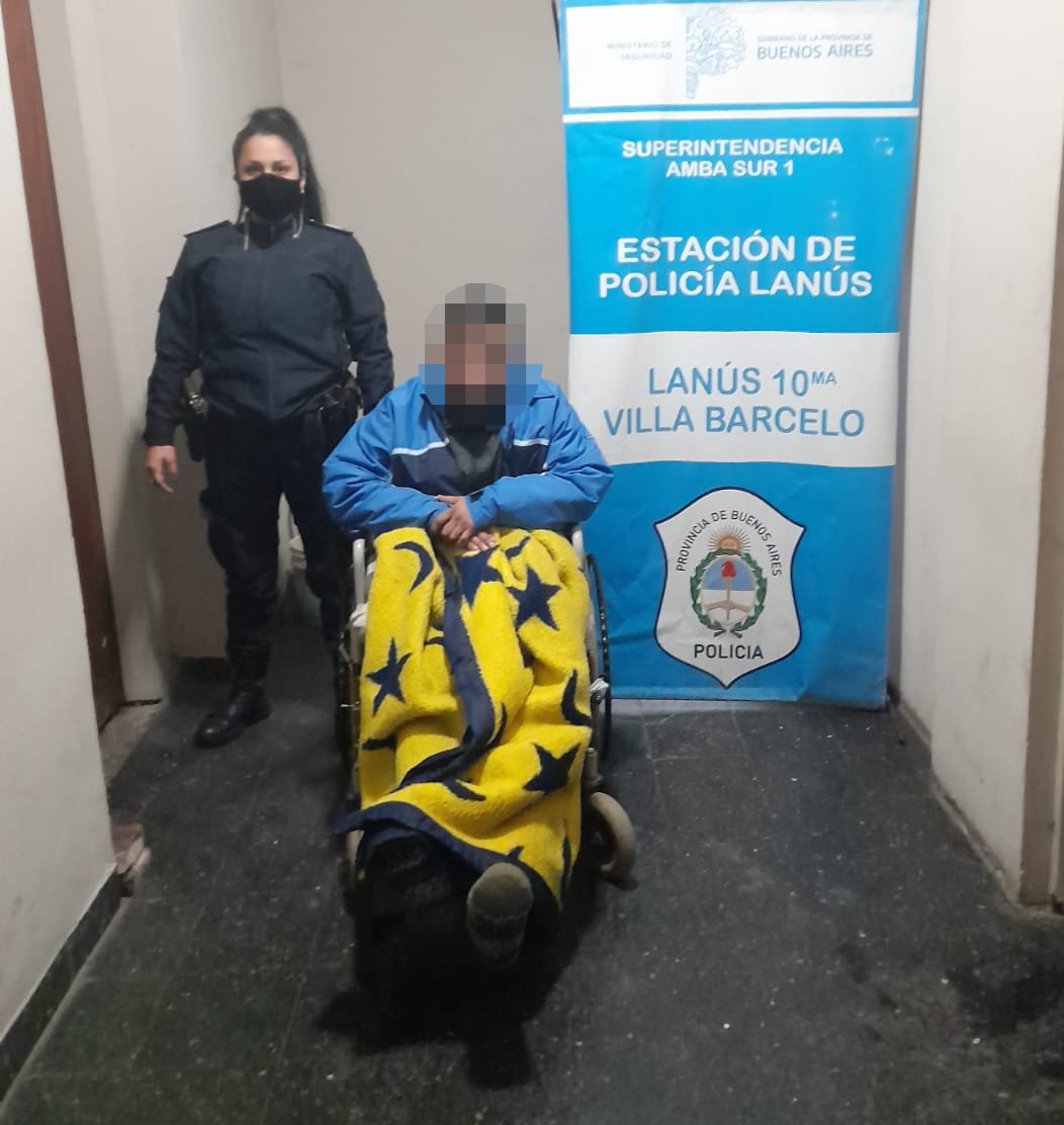 Lanús: detienen a «El Chipi», quien hacía delivery de drogas en silla de ruedas