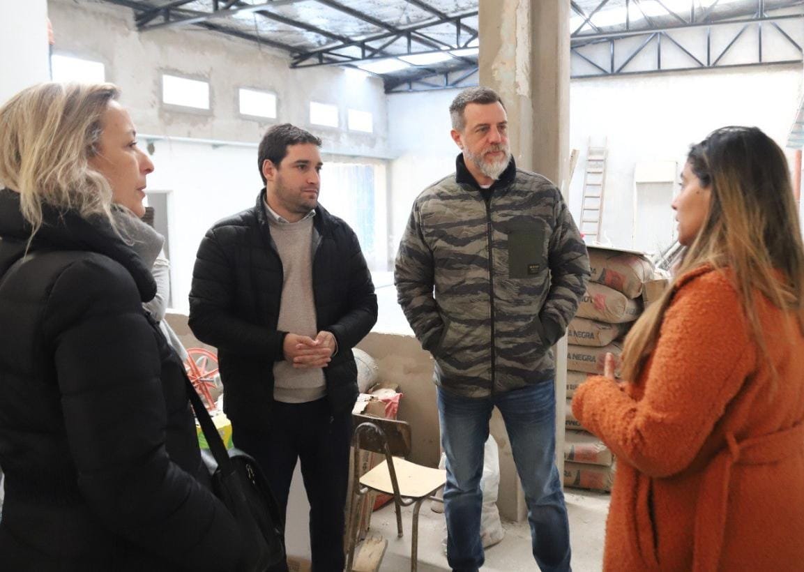 Valentín Alsina: continúan las remodelaciones de las Escuela de Educación Especial N°503