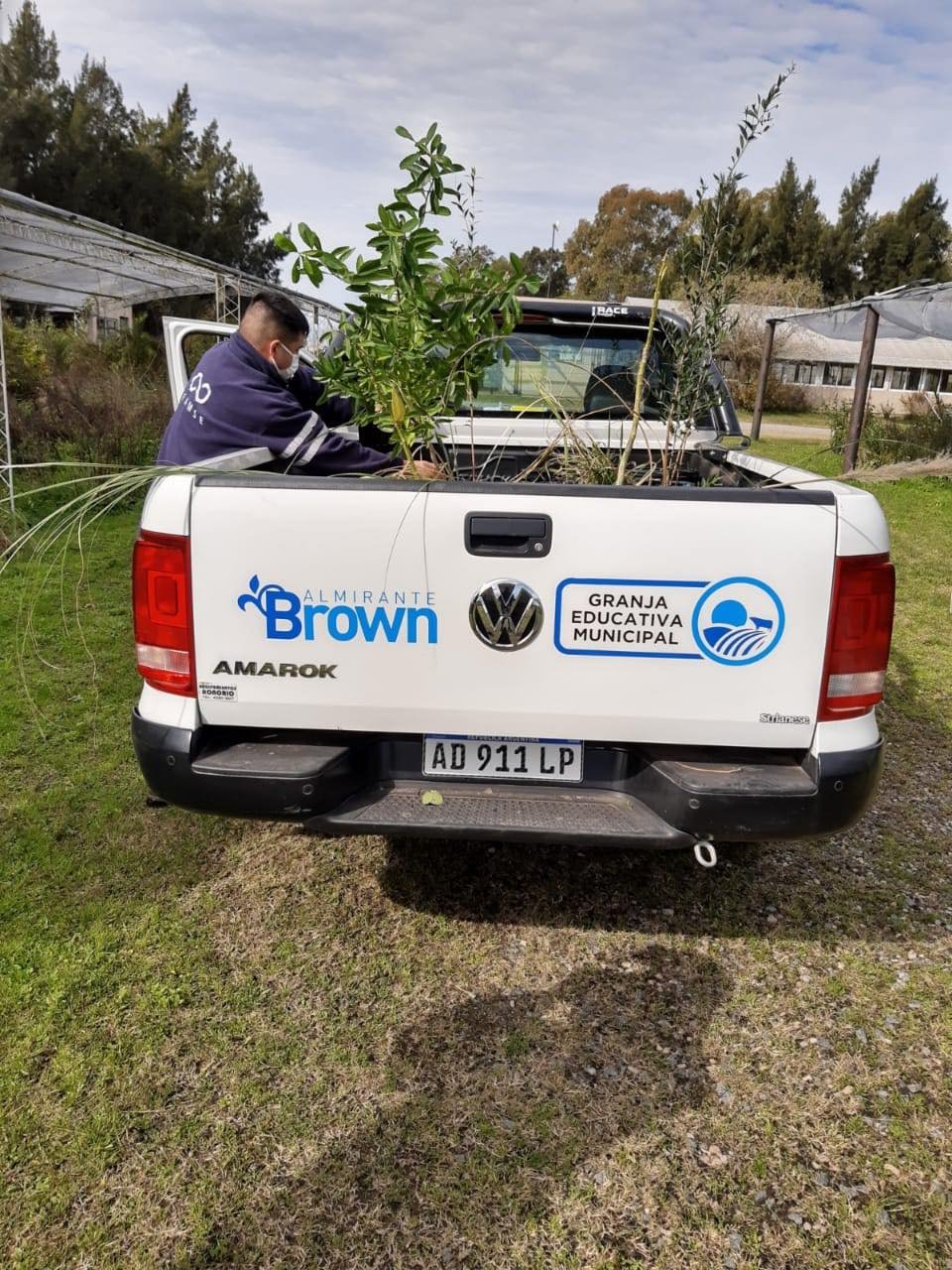 Avanza un histórico plan de forestación potenciando a Almirante Brown como pulmón verde