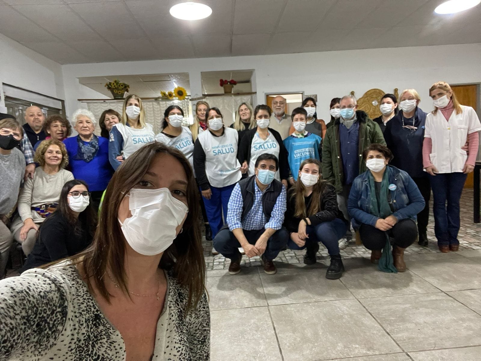 El Municipio de Brown realiza jornadas integrales de salud con adultos mayores en las localidades