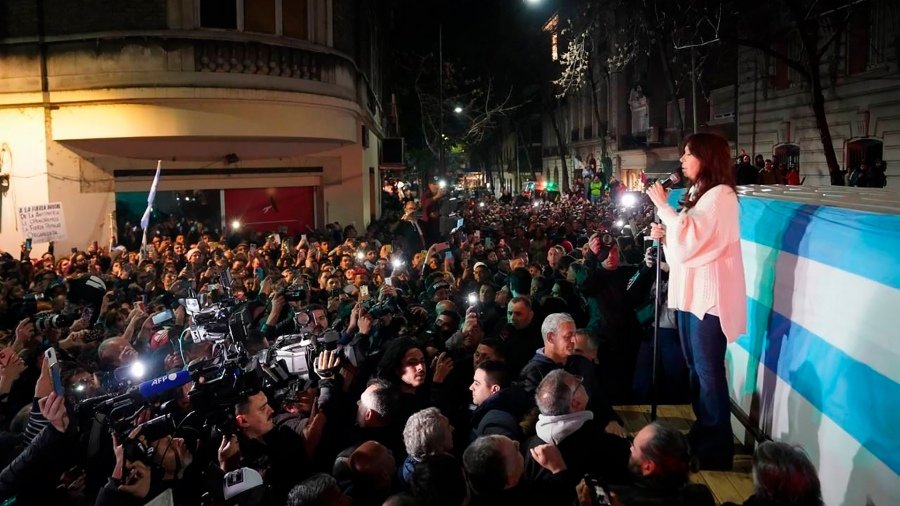 Cristina Fernández afirmó que «el único lugar en que hubo violencia fue en la Ciudad de Buenos Aires»