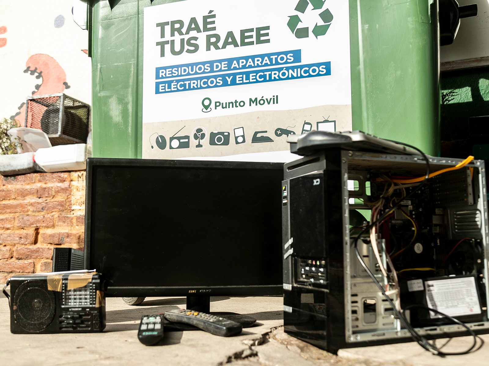 Más puntos en Brown para la recepción de residuos electrónicos