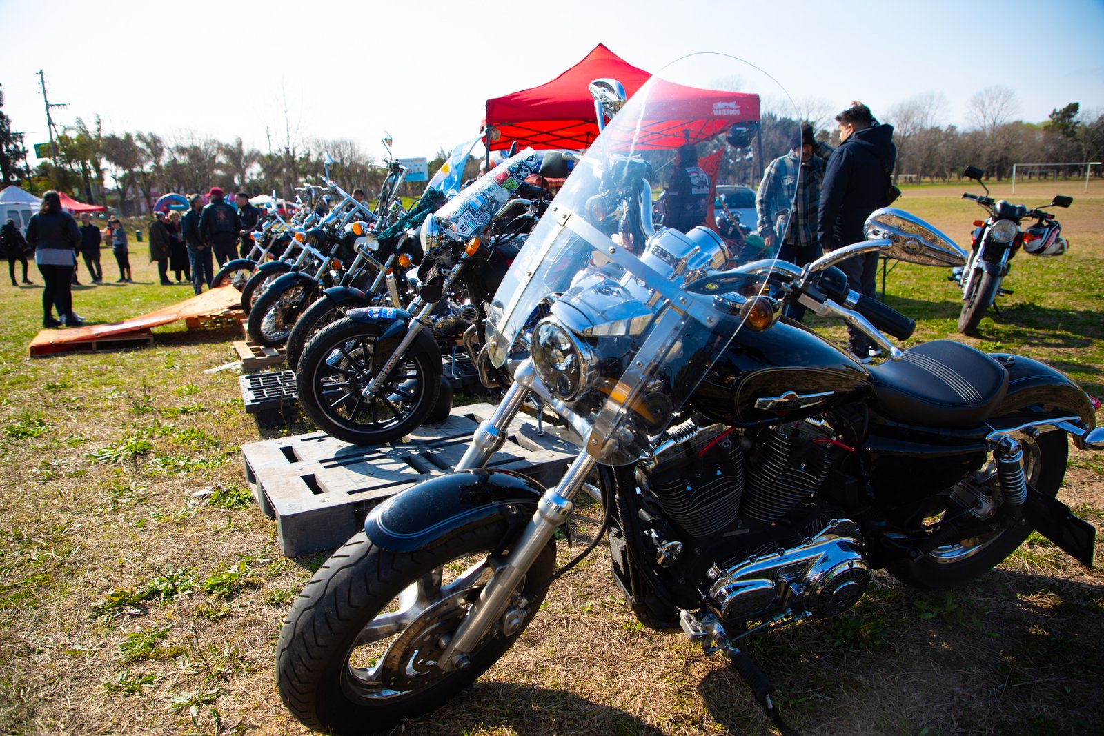 En el predio de la Asociación Deportiva se realizó la Expo Motos Berazategui