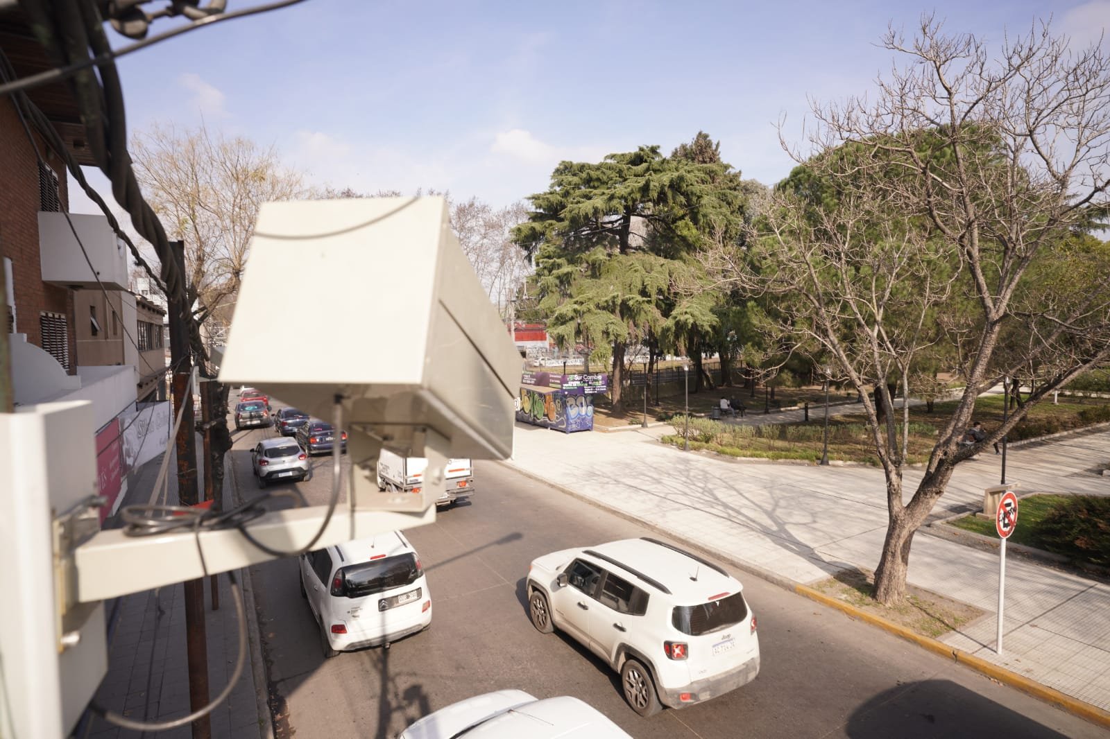 Nuevas cámaras de seguridad en Monte Grande y en Luis Guillón