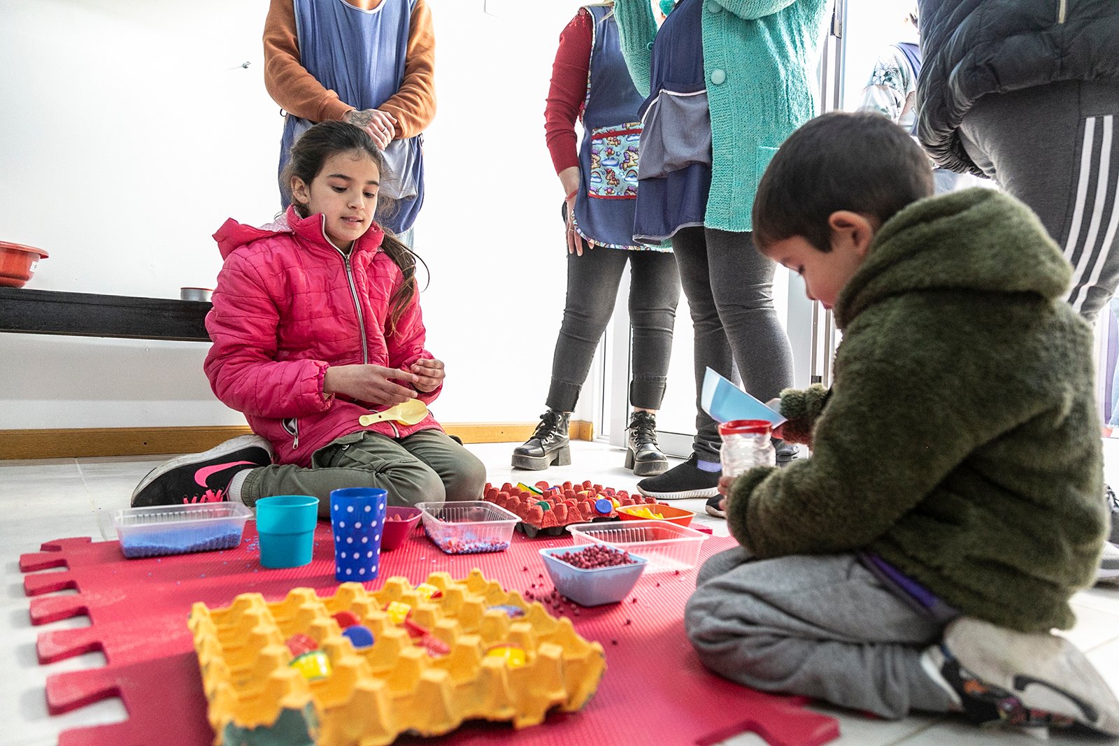 Inauguraron un jardín comunitario que recibirá a niños de tres barrios de Glew
