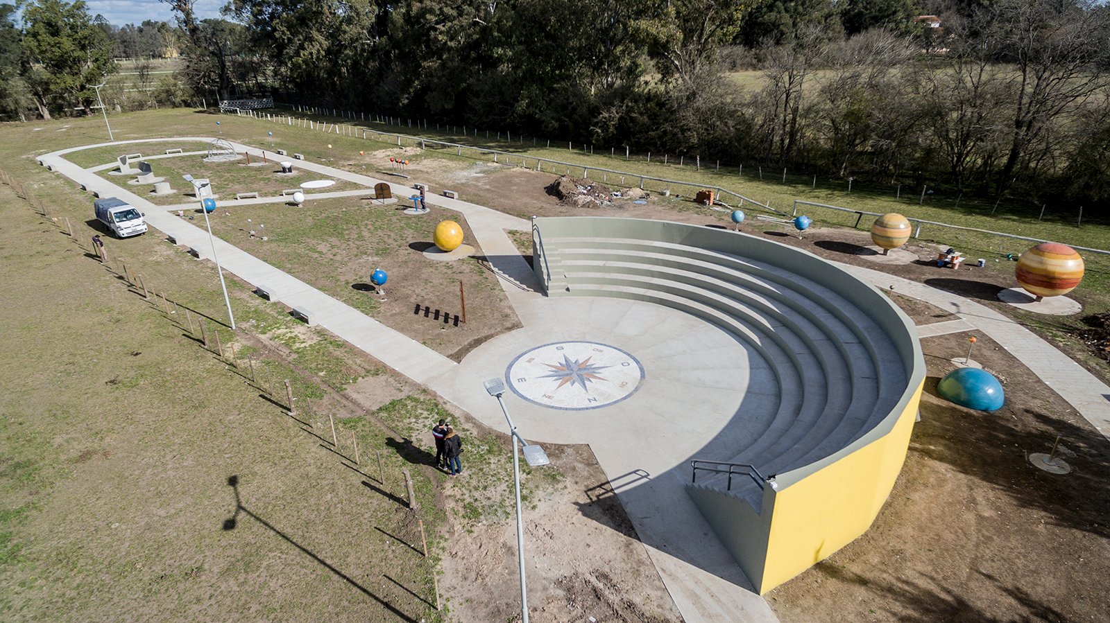 El Municipio avanza con la última etapa de las obras del Parque Astronómico de Brown