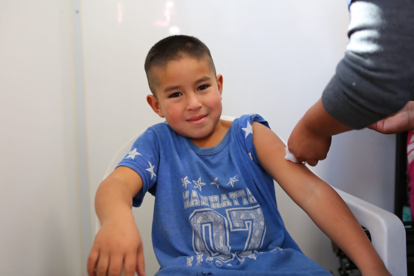 El Municipio de Echeverría realizó dos jornadas de vacunación contra el Covid-19 en 9 de Abril