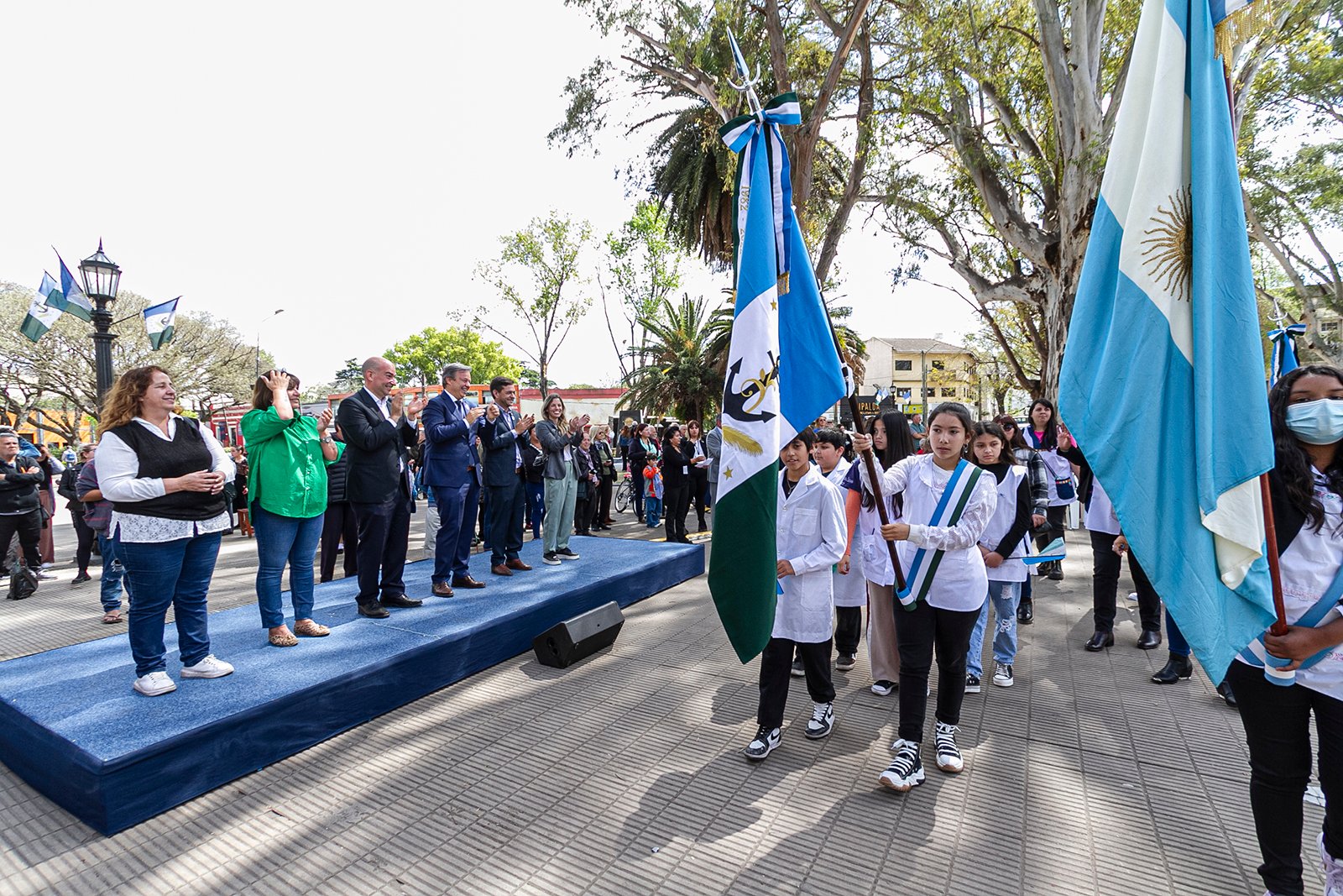Cascallares y Fabiani convocaron a «seguir construyendo el Almirante Brown que soñamos»