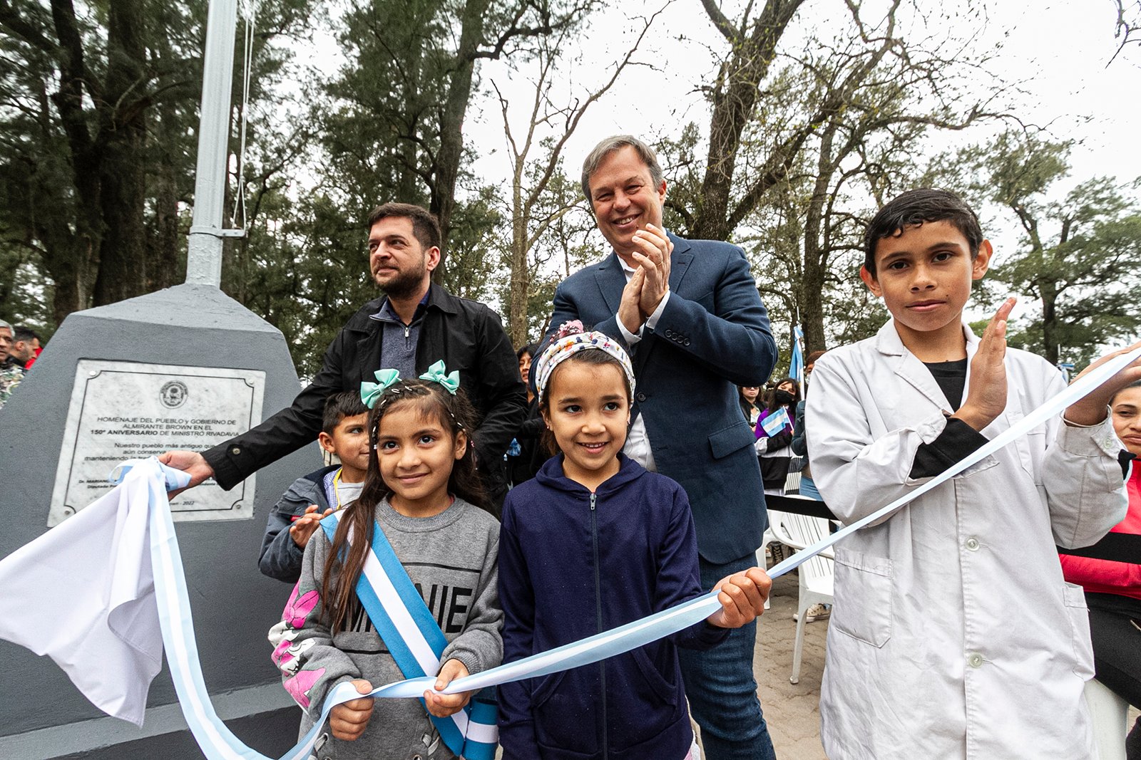 Instituciones, vecinos y autoridades celebraron el 150 aniversario de Ministro Rivadavia