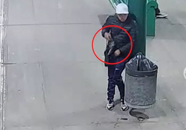 Estación Banfield: descartó un arma en un cesto de basura, fue detectado y detenido