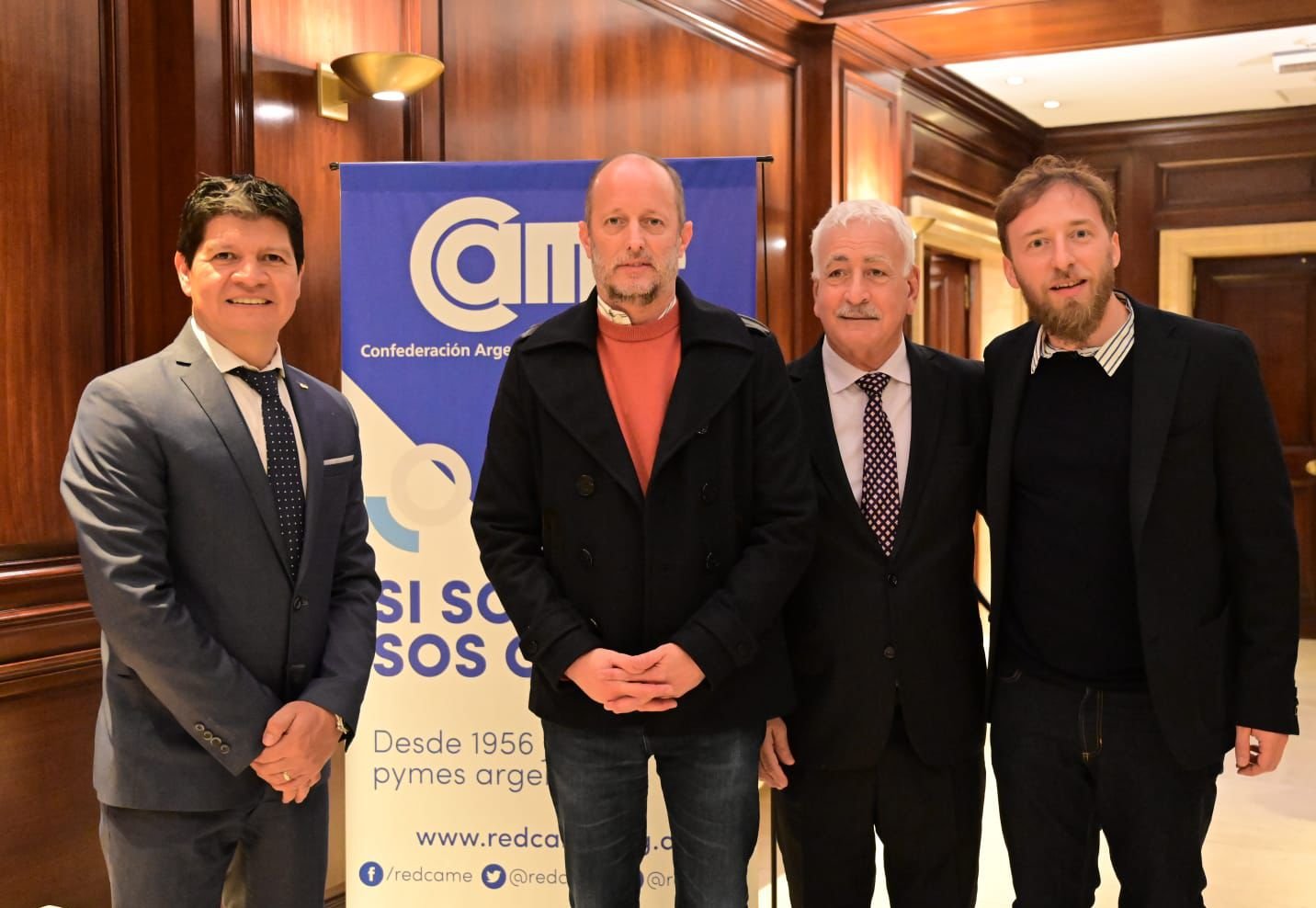 Insaurralde con agenda productiva: se reunió con autoridades de CAME