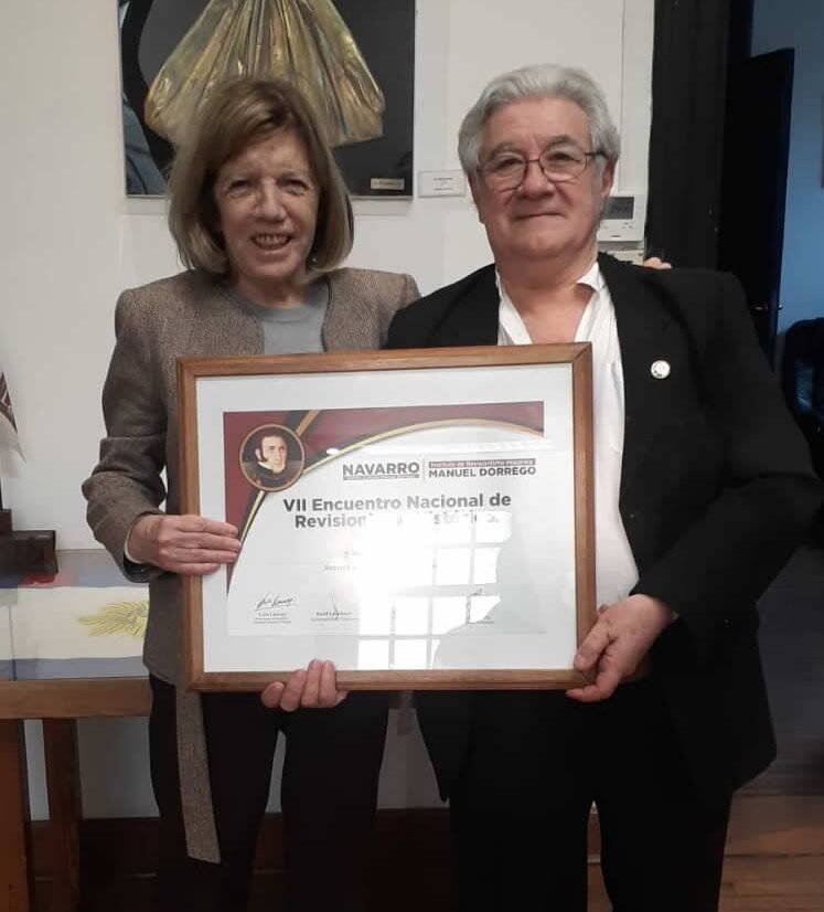 La Rectora de la UNLa fue distinguida por su aporte al Revisionismo Histórico