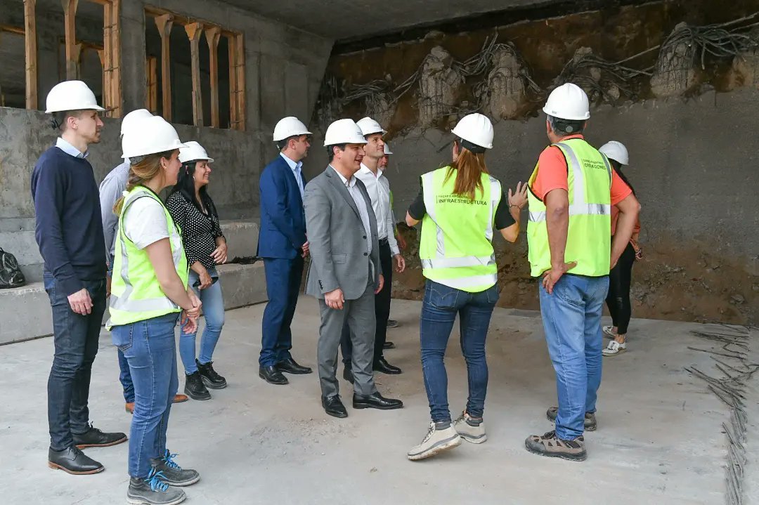 Firman convenio para construcción de Paso Bajo a Nivel en vías del ferrocarril Roca en San Vicente