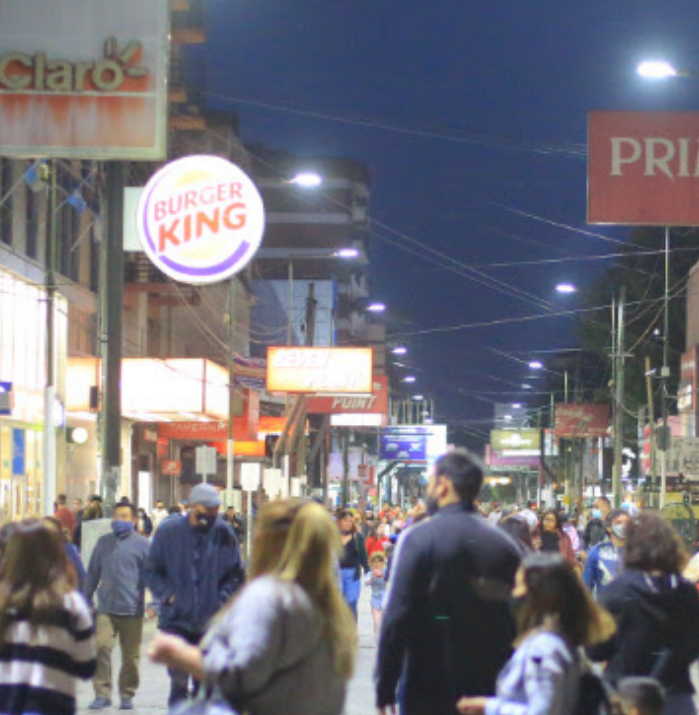 Los centros comerciales de Monte Grande y El Jagüel serán peatonales