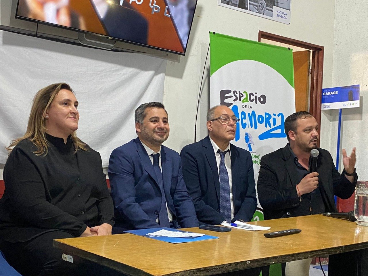 Nicolás Caputto en el Encuentro por la Memoria y la Justicia en Avellaneda