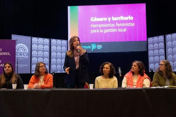Dulce Granados y la Ministra Estela Díaz presentaron en Ezeiza el encuentro de Mesas Locales Insersectoriales de la Región 3ra