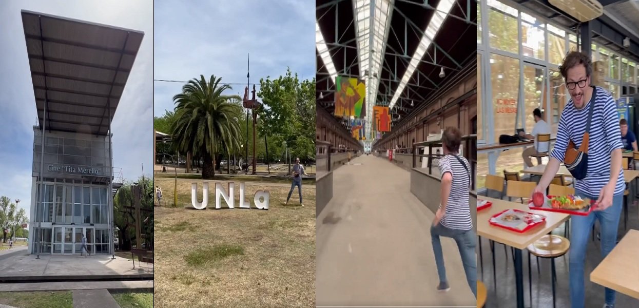 La UNLa fue viral en redes por el video de un reconocido usuario de Tik Tok