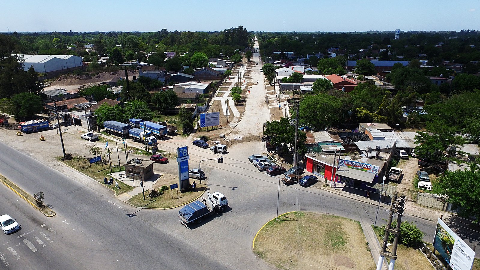 La obra de Capitán Olivera avanza a todo ritmo en tres frente simultáneos