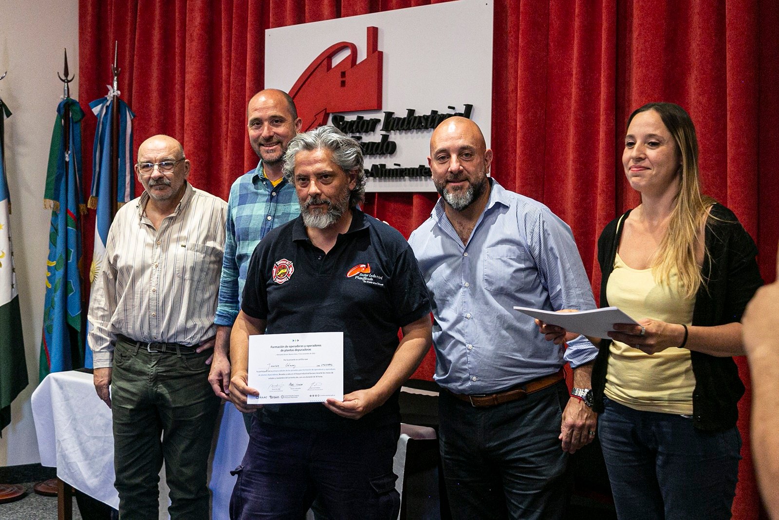 Capacitan en Brown a trabajadores de plantas depuradoras de aguas residuales