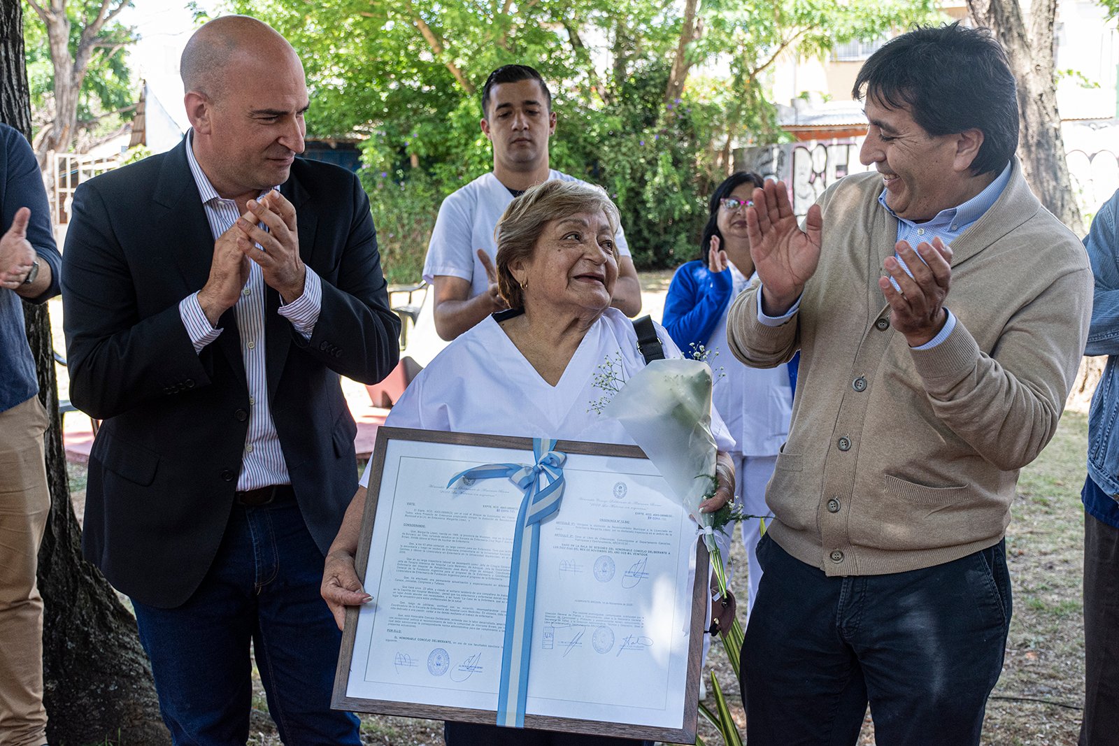 El Municipio de Brown homenajeó a las enfermeras y enfermeros en su Día